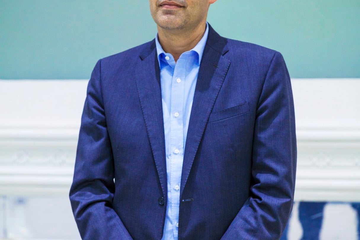 Yassine Brahim est le président de la jeune formation politique Afek Tounes. © Ons Abid pour ja