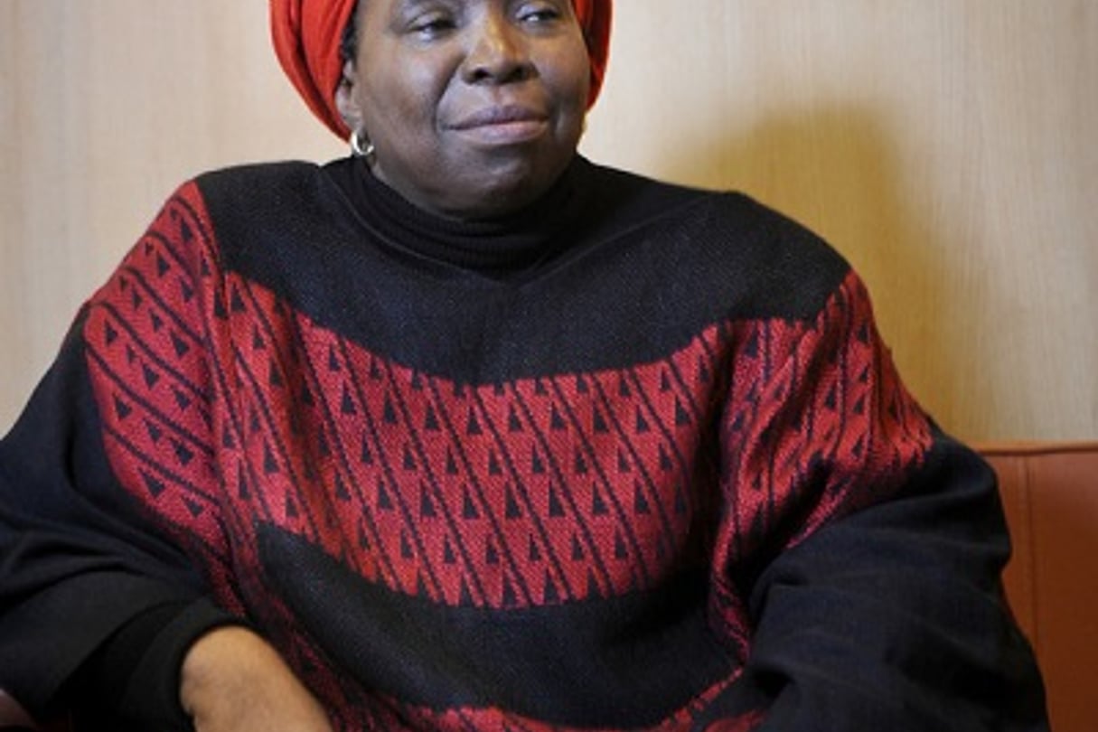 Nkosazana Dlamini Zuma, ex-présidente de la Commission de l’Union africaine, à Paris (siège de l’UNESCO), le 15 novembre 2012. © Vincent Fournier/JA