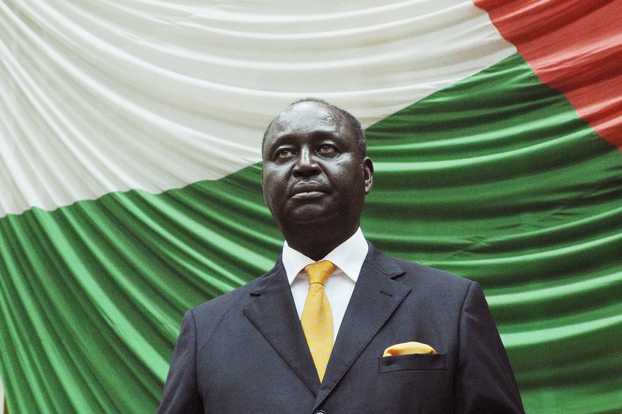 François Bozizé, président de la République centrafricaine (RCA) à l’Assemblée nationale, à Bangui, le 6 juillet 2010©  Vincent Fournier/JA © Vincent Fournier/JA