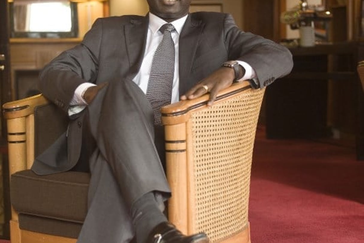 Le Burkinabè Salif Ouédraogo, président fondateur du Groupe Kossouka, le 12 novembre 2008 à Paris. © Vincent FOURNIER/Jeune Afrique