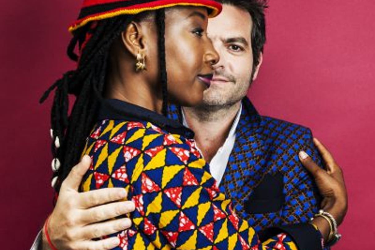 M, avec Fatoumata Diawara. © Claire Delfino pour JA