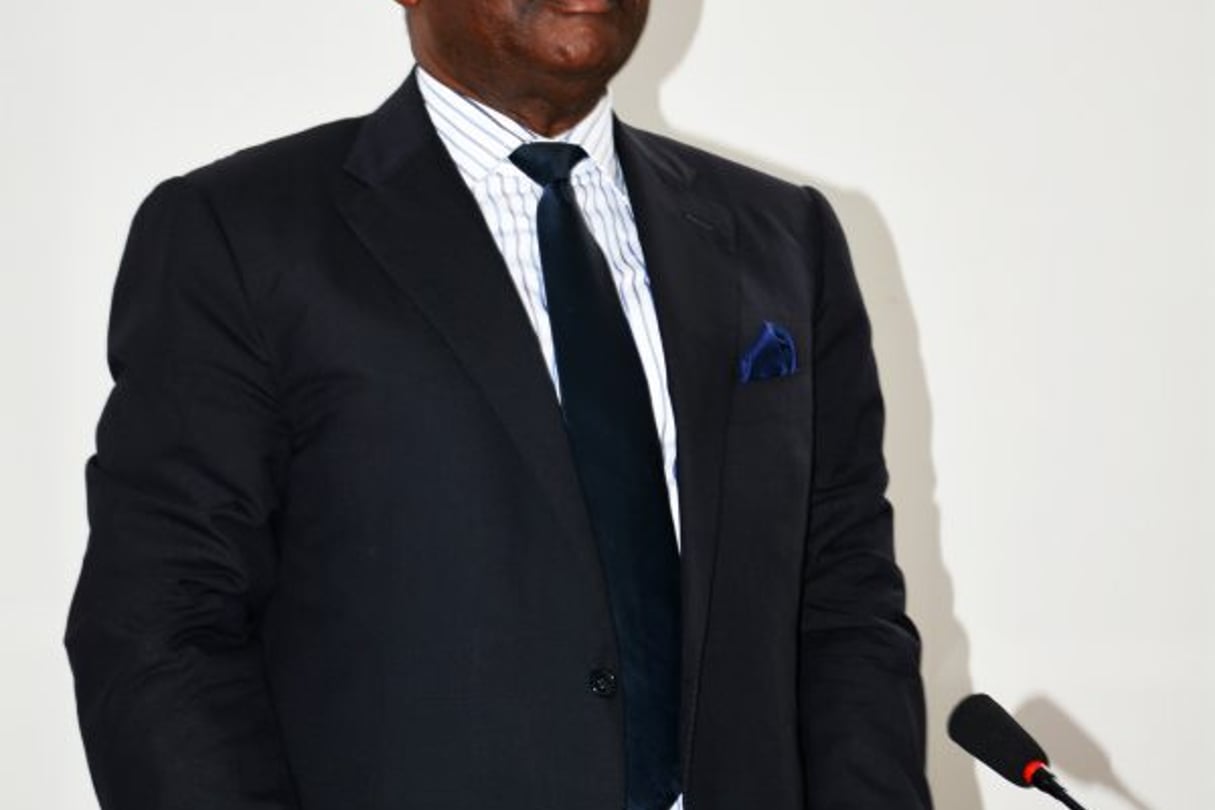 Pascal Tsaty Mabiala est le premier secrétaire général de l’Union panafricaine pour la démocratie sociale (Upads). © LAUDES MARTIAL MBON/AFP