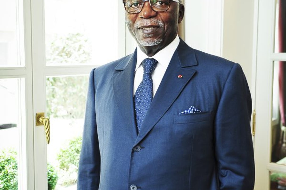 Guy Nzouba-Ndama, ancien président de l’Assemblée nationale gabonaise. © Vincent Fournier/JA