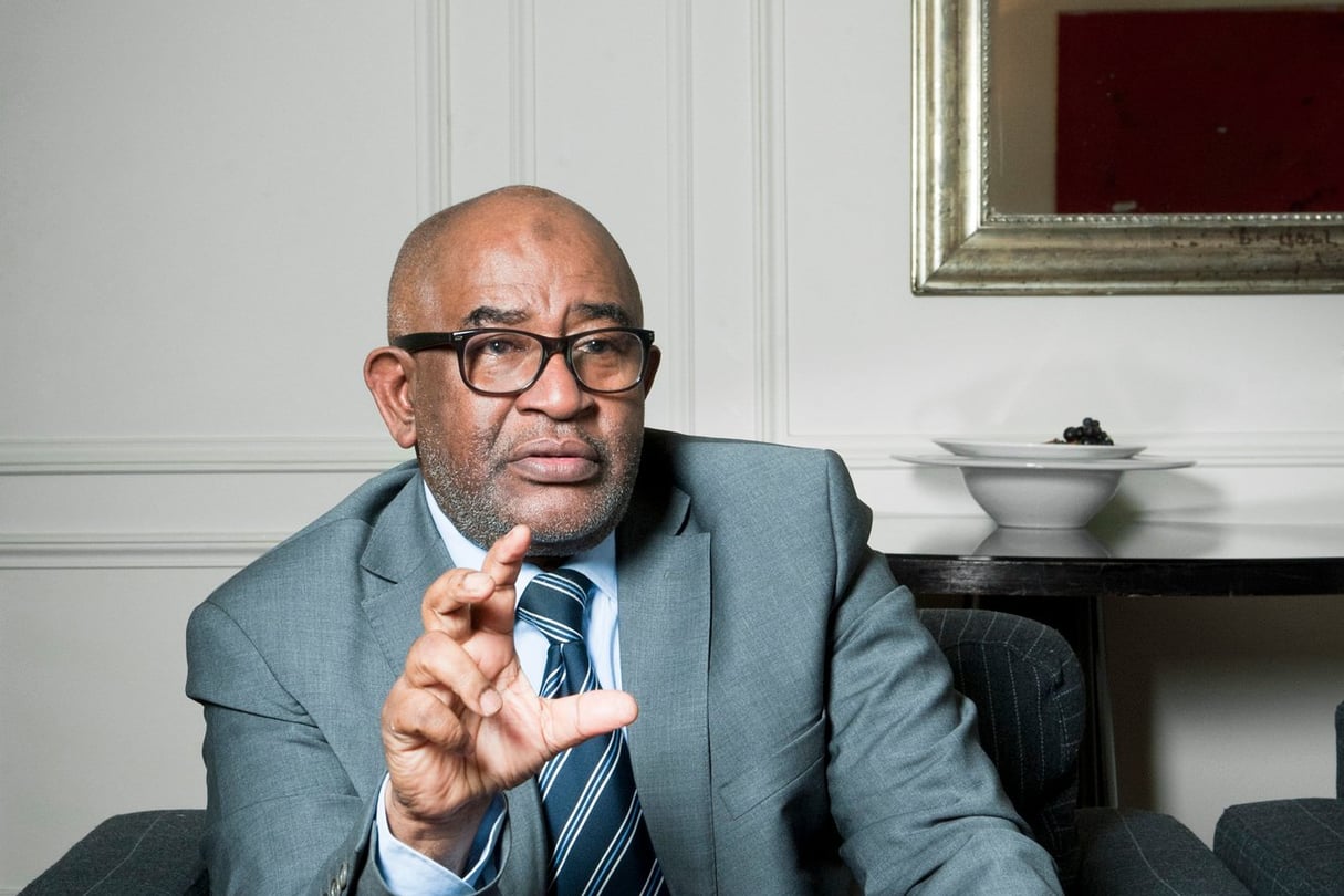 Azali Assoumani, president de l’Union des Comores, à Paris en novembre 2018. © Vincent Fournier/JA