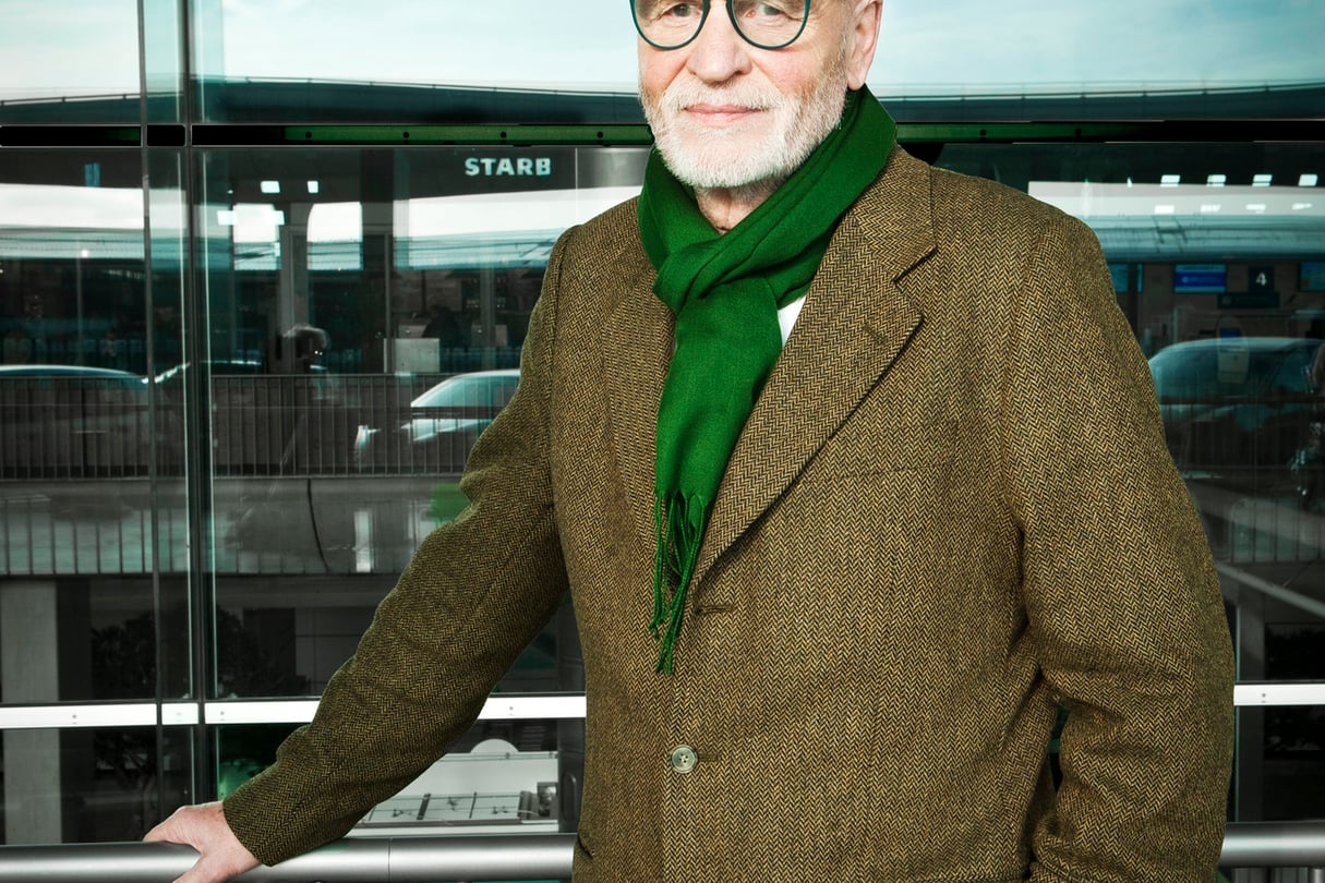 François Burgat (France), islamologue et politologue, directeur de recherche au CNRS (2016) et a l’Institut de recherches et d’études sur le monde arabe et musulman (IREMAM). À Roissy, le 16.01.2019. Photo Vincent Fournier/JA © Vincent Fournier/JA