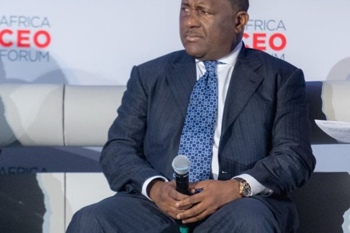 Abdul Samad Rabiu , le magnat nigérian. © HIMBAZA Pacifique/AFRICA CEO FORUM 2019