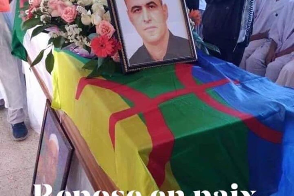 Kamel Eddine Fekhar est mort en détention le 28 mai dernier à Blida, dans le nord de l’Algérie. © Facebook/Kabylie City