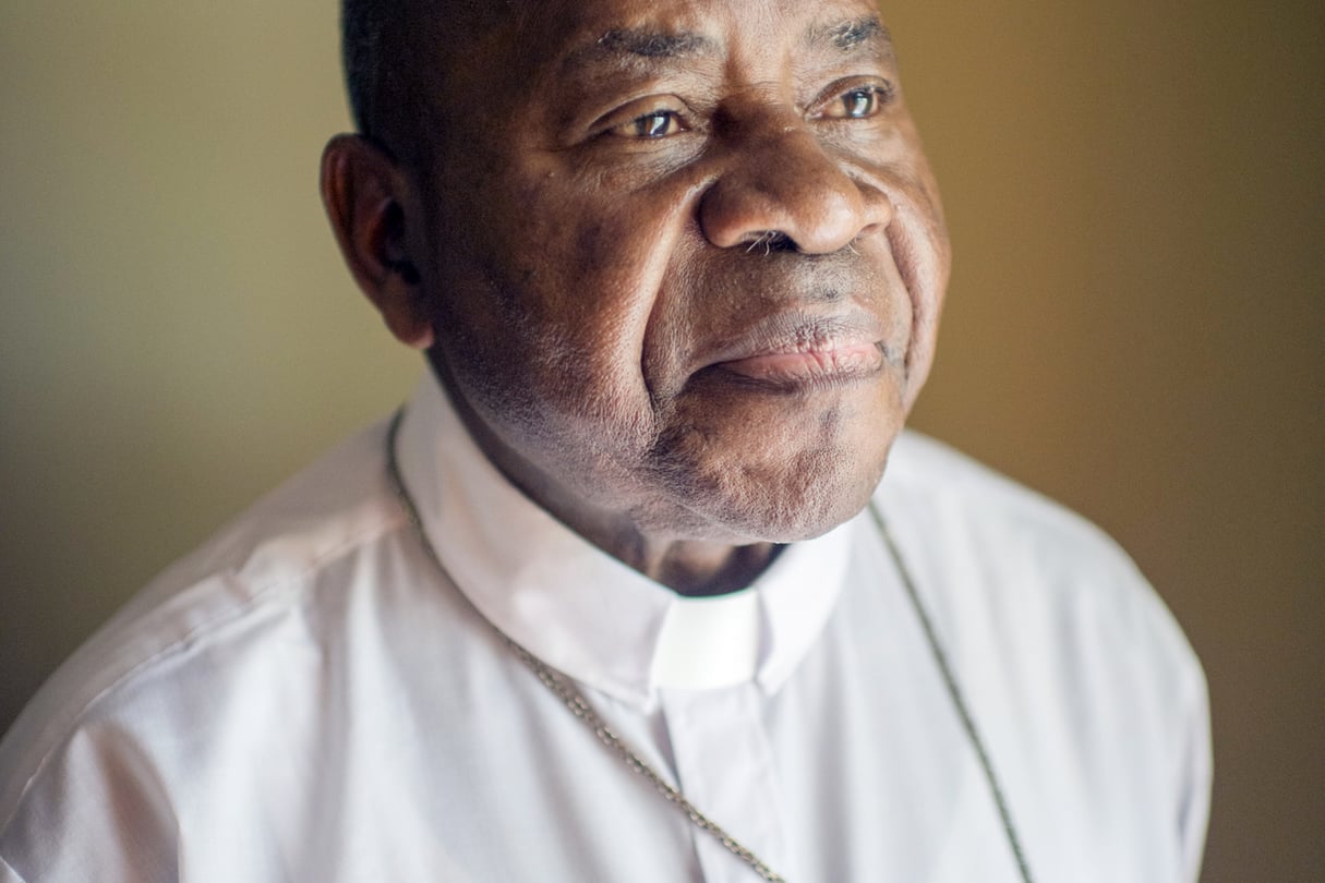 Le religieux a pris sa retraite apostolique en 2017. © Colin Delfosse pour Jeune Afrique