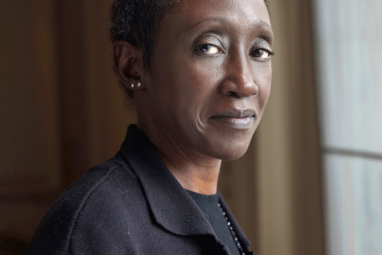 N’Goné Fall, la commissaire générale de la saison culturelle Africa 2020 Paris, en juin 2019. © BRUNO LEVY POUR JA