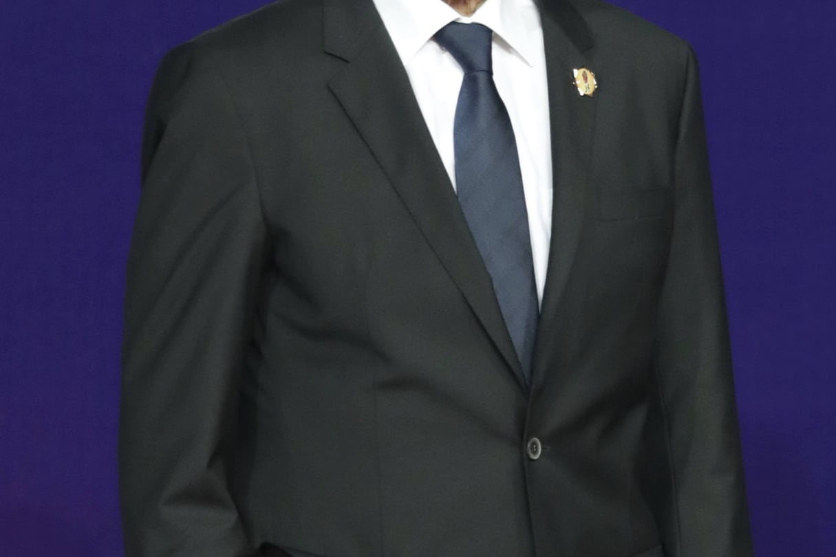 Le président algérien par intérim, Abdelkader Bensalah, vendredi 19 juillet 2019 au Caire (image d’illustration). © Hassan Ammar/AP/SIPA