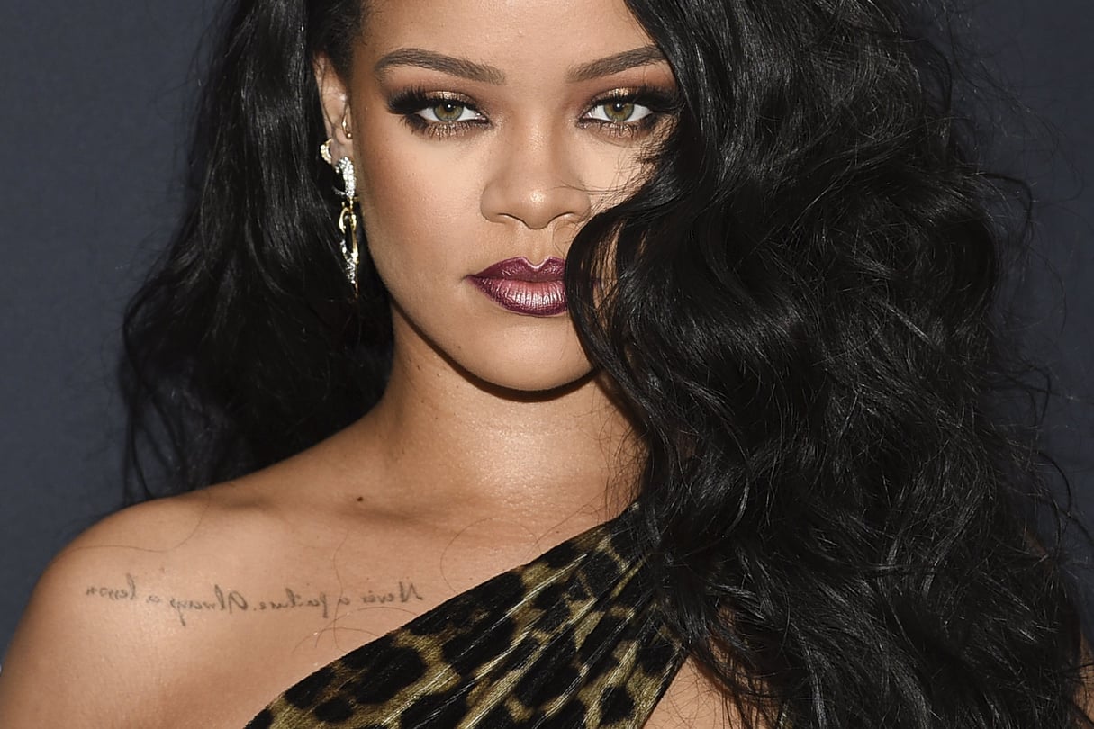 La chanteuse Rihanna au musée Guggenheim, le 11 octobre 2019. © Evan Agostini/AP/SIPA