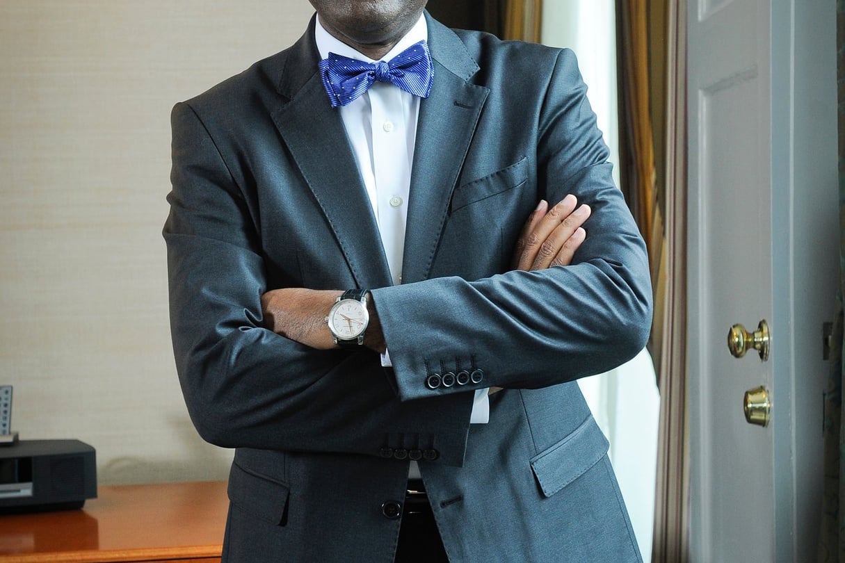Akinwumi Ayodeji Adesina (Nigeria), ancien ministre de l’Agriculture et du développement, président de la Banque africaine de Développement depuis le 28 mai 2015. © Vincent Fournier/JA