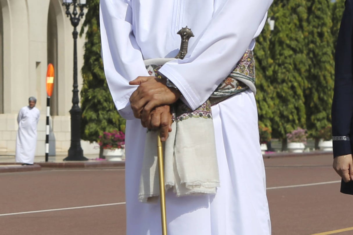 Le nouveau sultan d’Oman Haitham Ben Tarek Al Saïd. © Kamran Jebreili/AP/SIPA
