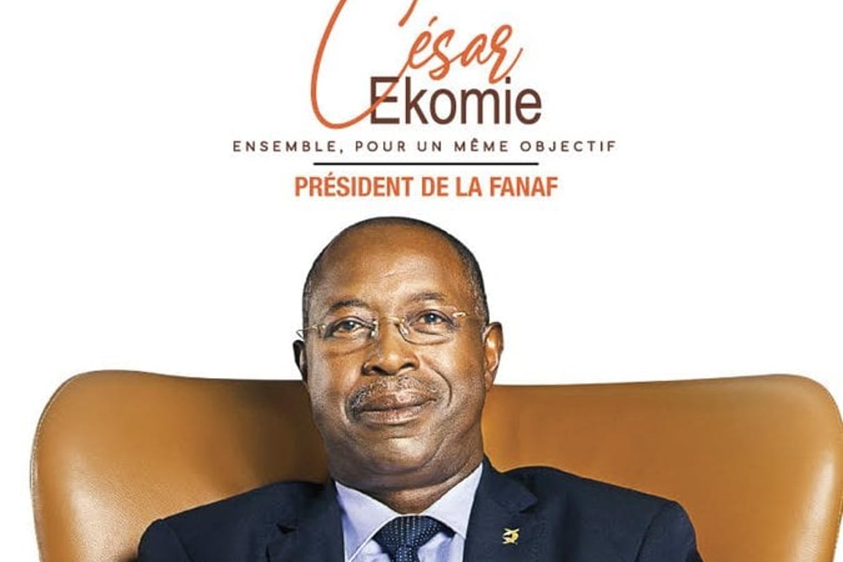 César Ekomie Afene, élu président de la Fanaf le 20 février 2020. © Fanaf