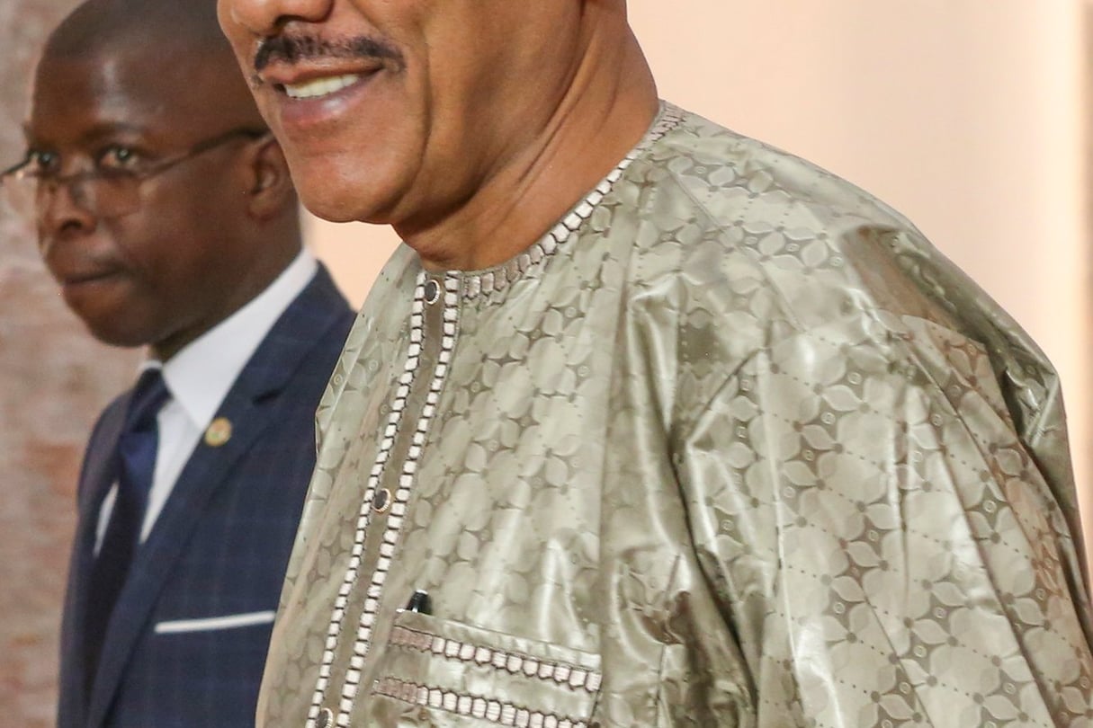 Mohamed Bazoum, candidat à la présidentielle nigérienne et dauphin de Mahamadou Issoufou. © Louis Vincent