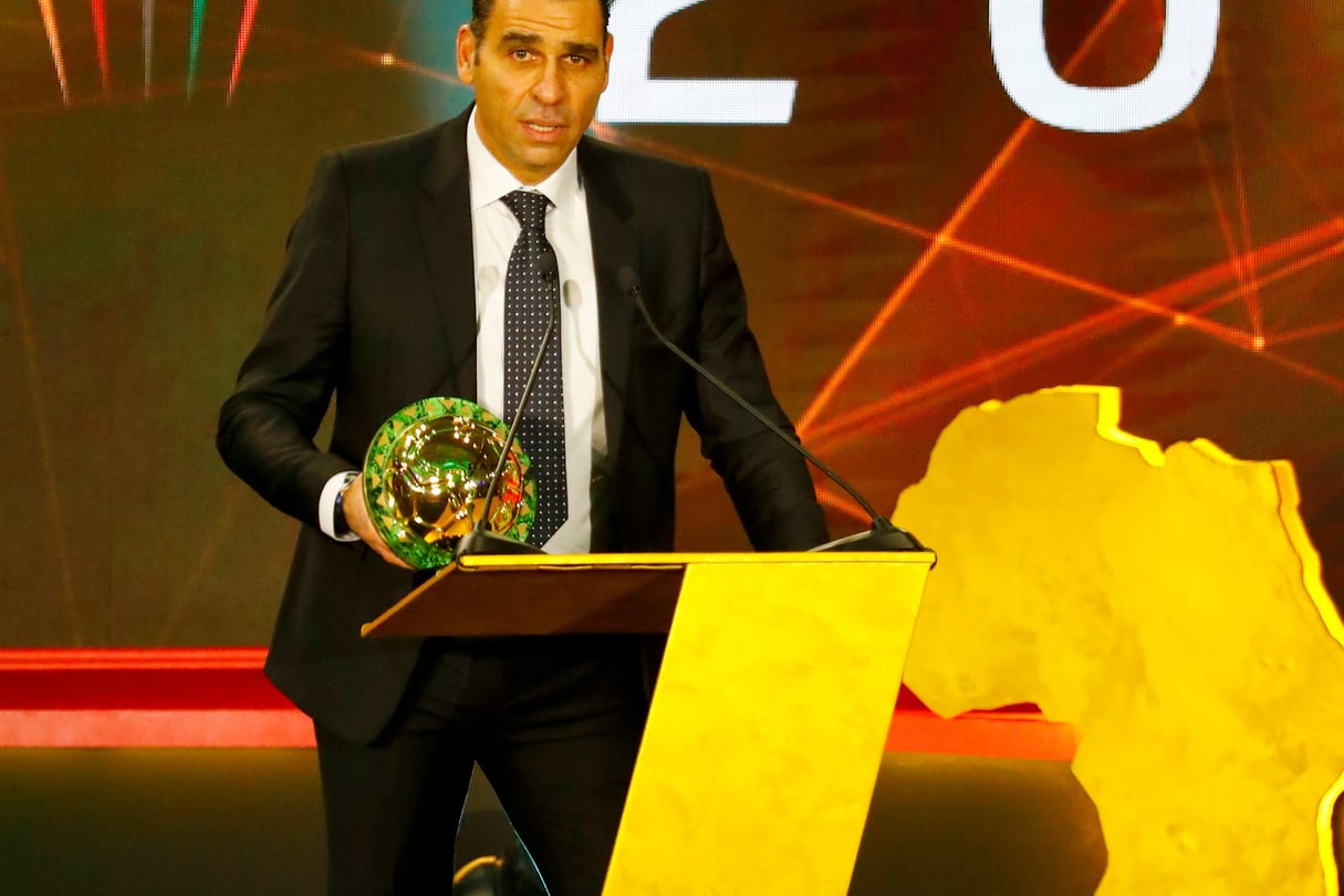 Kheiredine Zetchi, président de la Fédération algérienne de football, le 7 janvier 2020. © KHALED DESOUKI/AFP