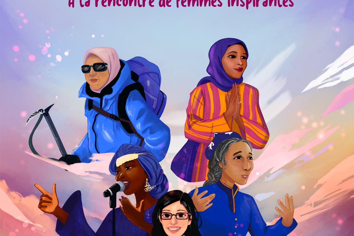 « Musulmanes du monde, à la rencontre de femmes inspirantes », éditions Faces cachées, 88 pages, 15 euros. À partir de 11 ans © DR