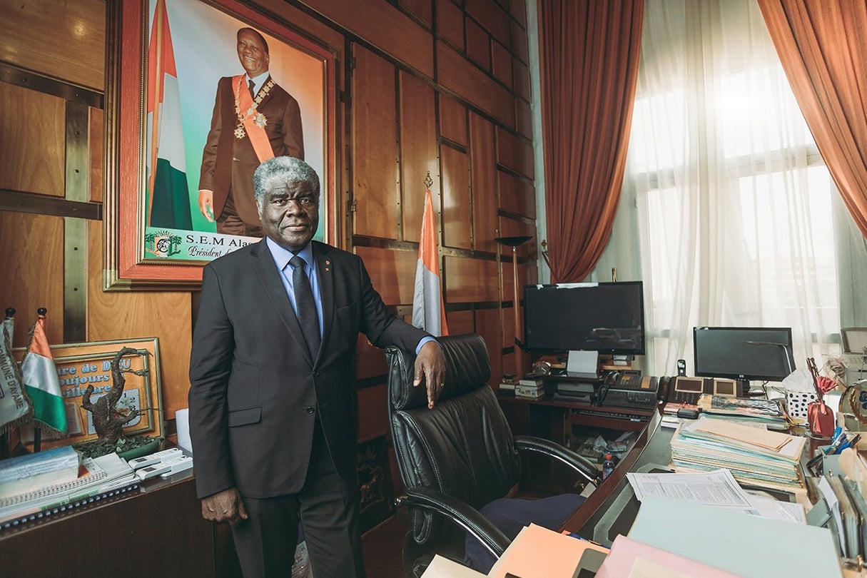 Robert Beugré Mambé, décrit comme « discret et rigoureux », devra former son gouvernement « dans les plus brefs délais », selon la présidence ivoirienne. © Issam Zejly pour JA
