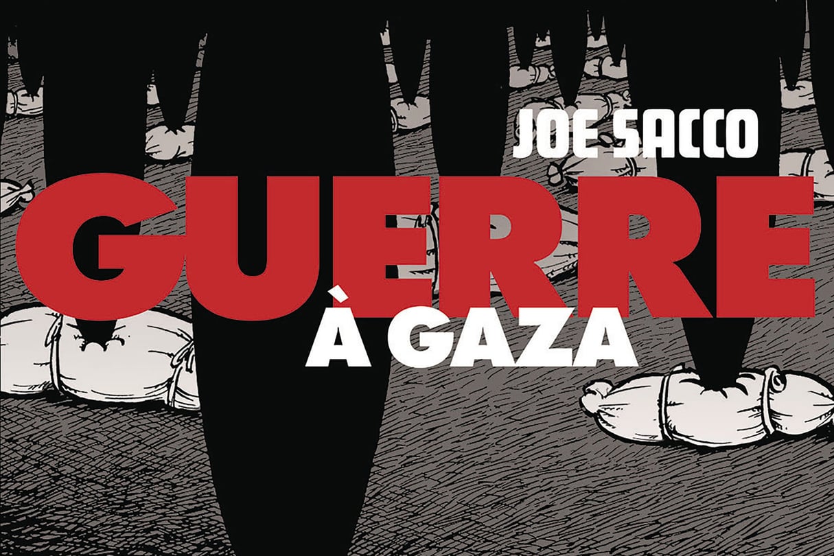 Dans « Guerre à Gaza », Joe Sacco poursuit son travail de documentation de la situation au Moyen-Orient. © JOE SACCO