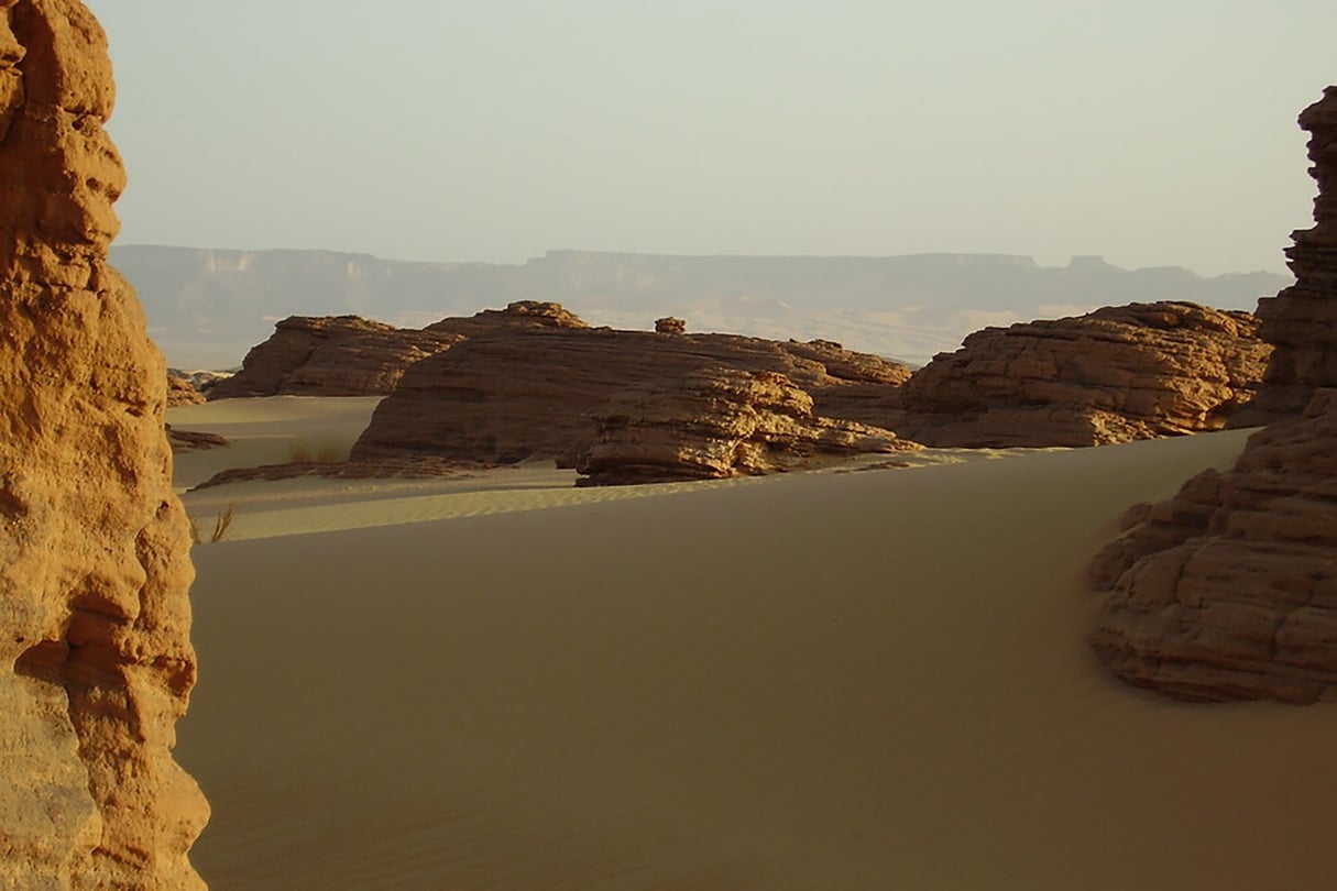 Tassili n'Ajjer, dans le sud-est de l'Algérie &copy; UNESCO / Mohammed Beddiaf