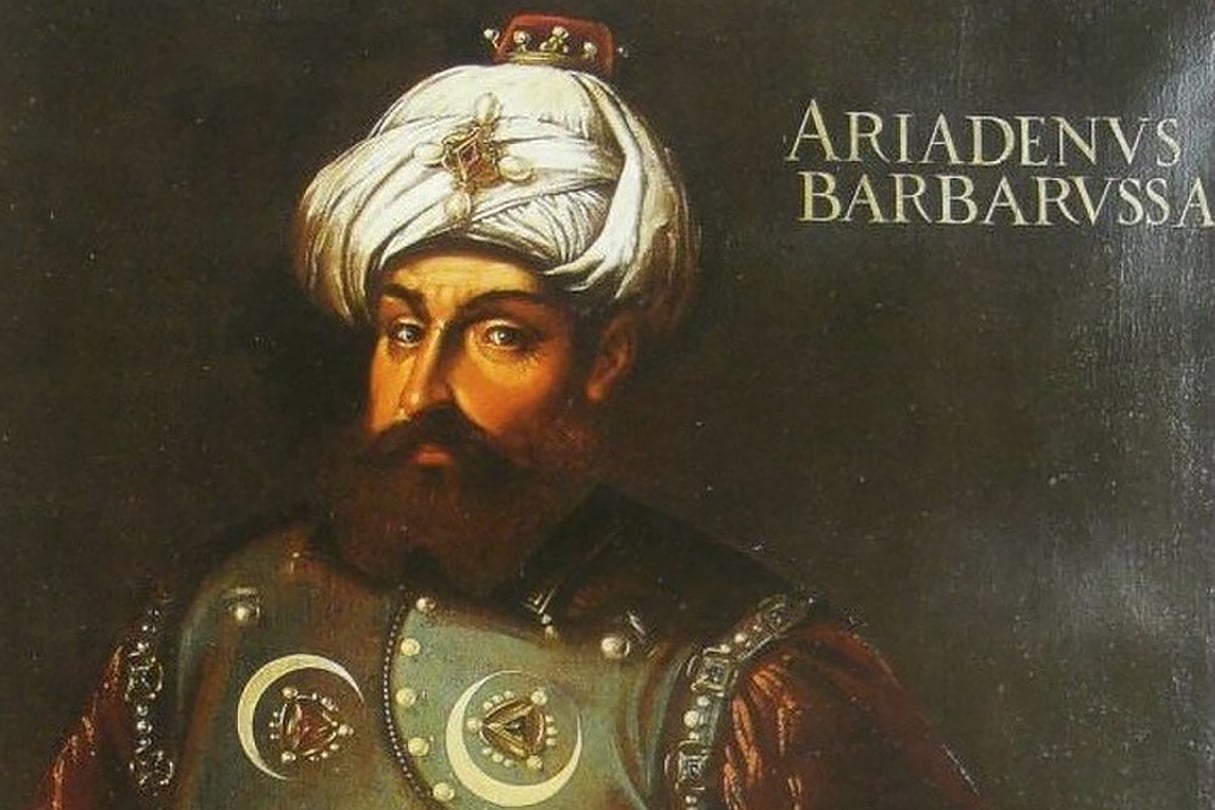Portrait du corsaire &copy; Portrait du corsaire Khaïr el-Din, aussi appelé Barberousse © Auteur inconnu/Domaine public