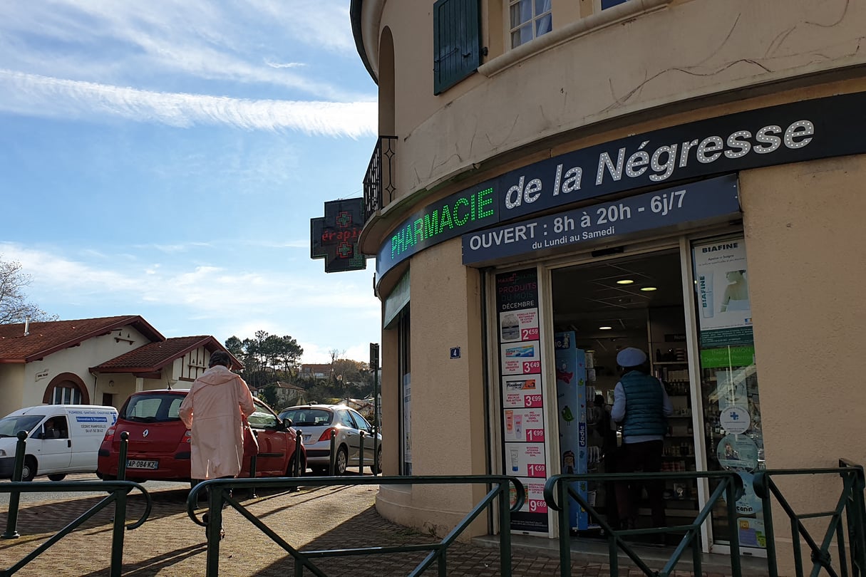 Quartier La Négresse, autour de la gare de Biarritz. © Stéphane Garcia / Radio France / Maxppp