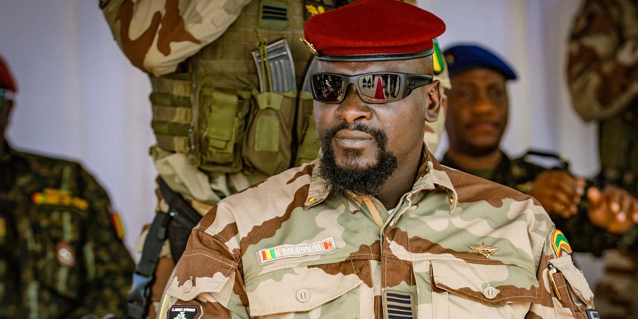 En Guinée, le colonel Doumbouya élevé au rang de général