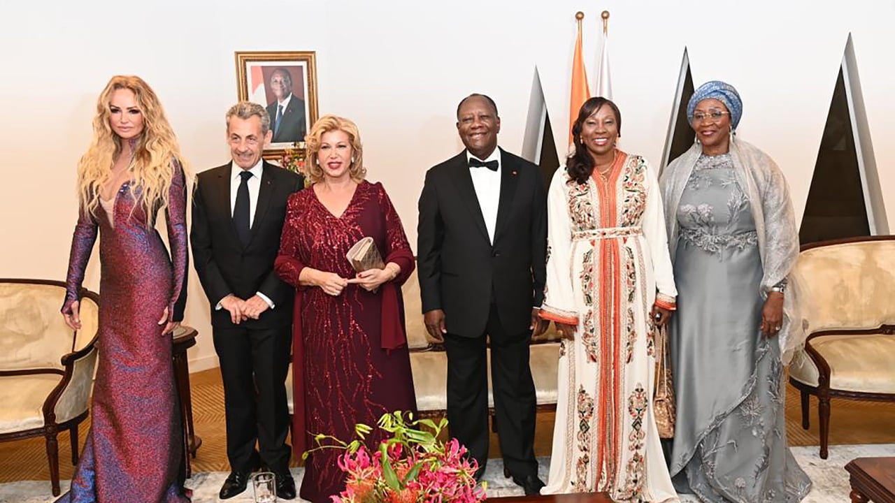 En Côte d’Ivoire, stars et grands patrons réunis autour de Dominique Ouattara