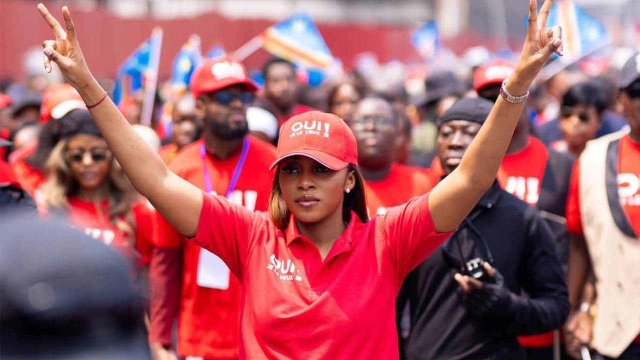 « Oui, je le veux ! » : en RDC, Grâce Kutino, porte-voix d’un changement de Constitution