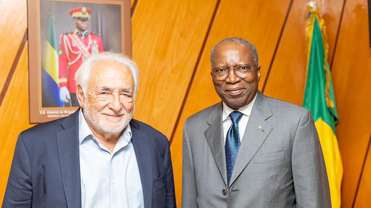 La discrète visite de DSK et Matthieu Pigasse au Gabon