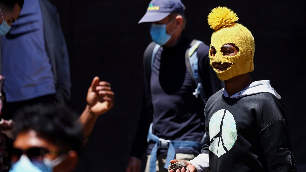 À Madagascar, des centaines d’étudiants manifestent contre Andry Rajoelina dans les rues de la capitale
