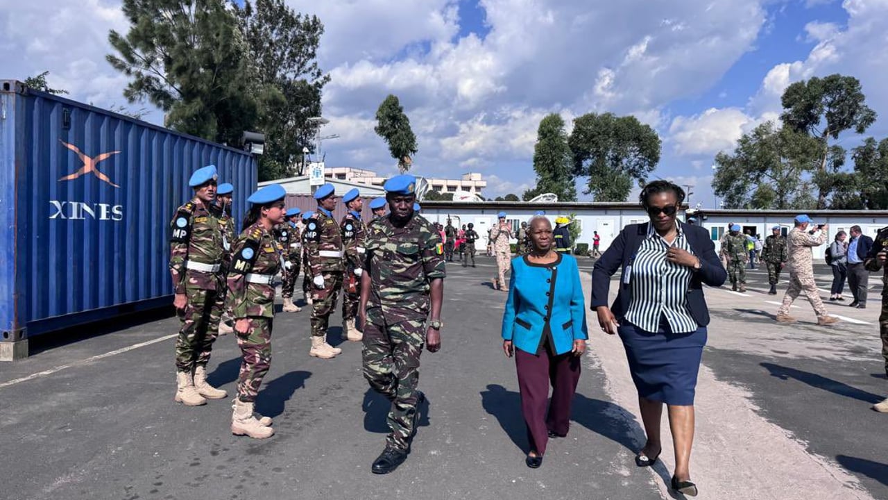 RDC : première visite de la cheffe de la Monusco à Goma depuis l ...