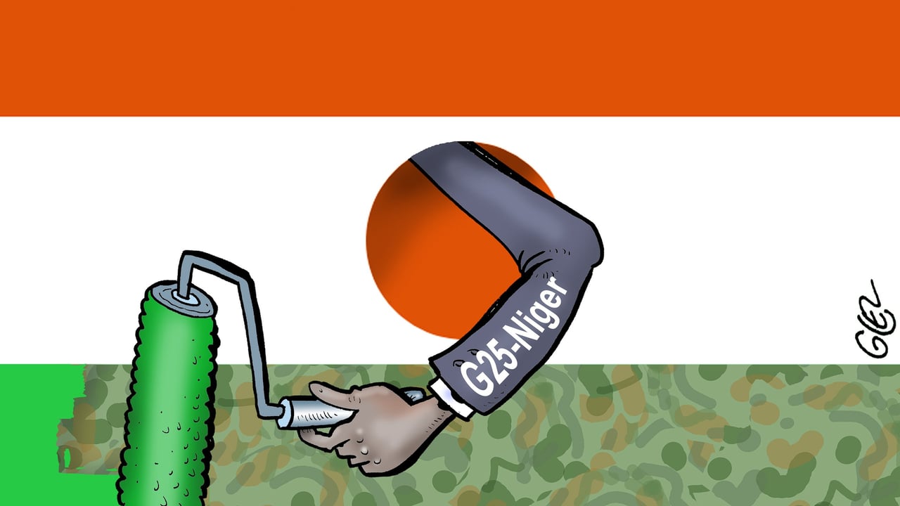 G25-Niger : face à Tiani, des opposants adoptent la stratégie « Anonymous »