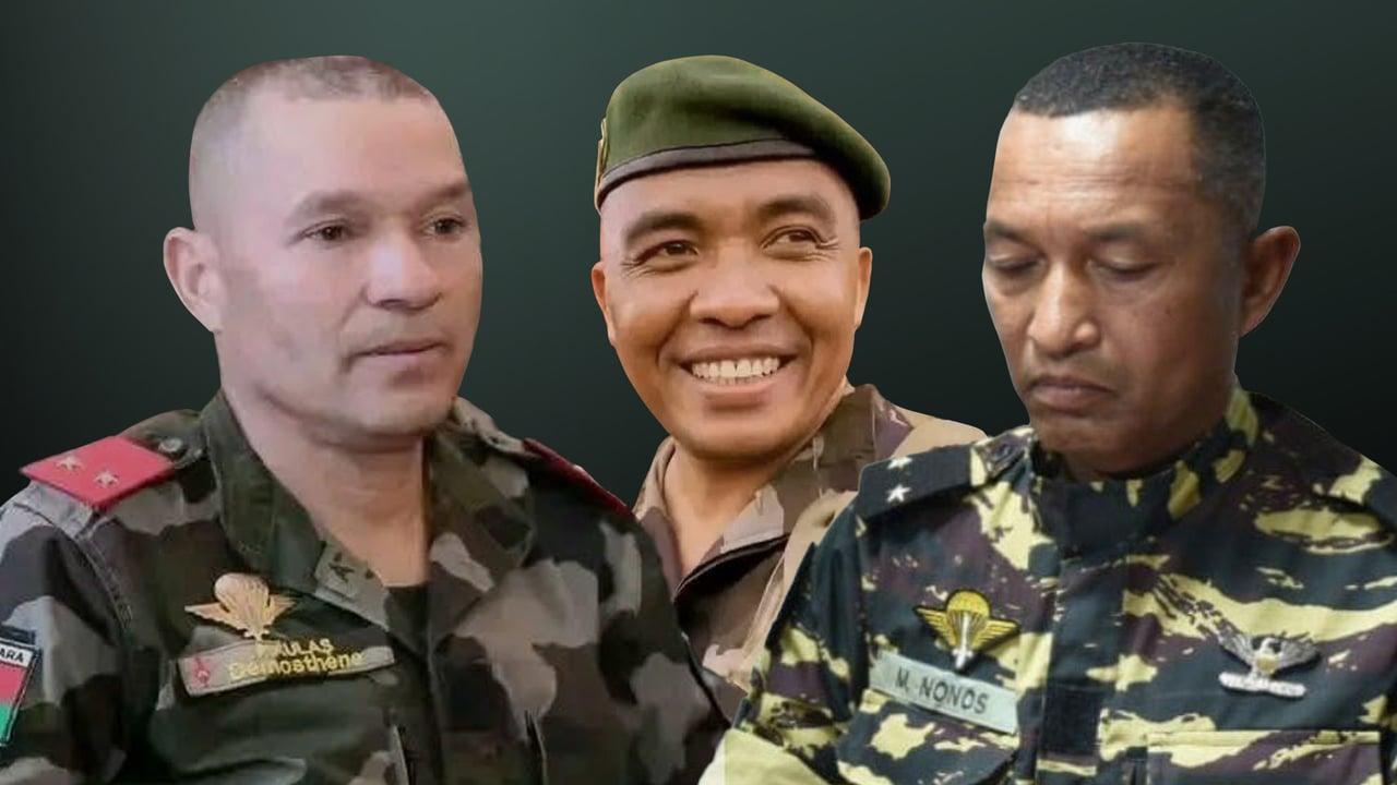 Crise à Madagascar : ce que l’on sait des officiers qui ont pris les rênes de l’armée