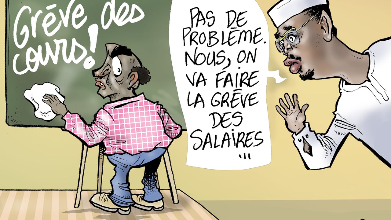 Au Tchad, les salaires des enseignants grévistes suspendus