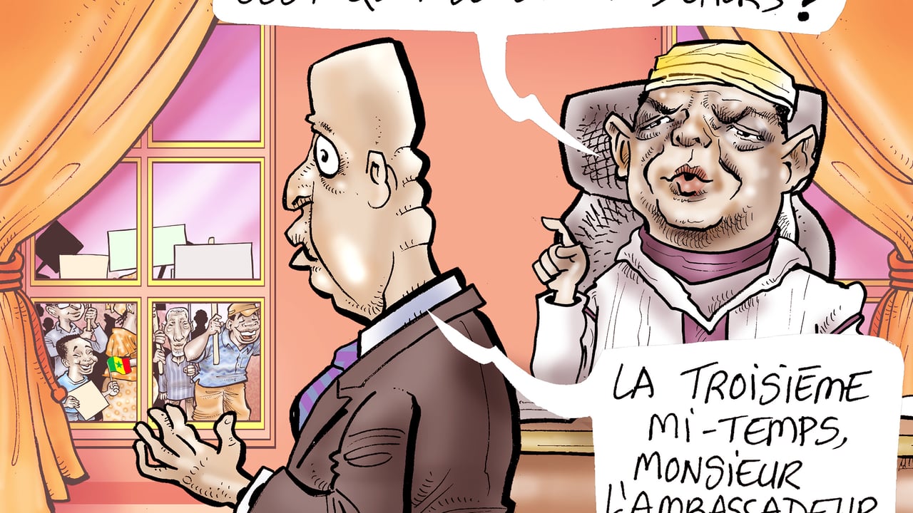 Supporters sénégalais condamnés après la CAN : mobilisation devant l’ambassade du Maroc à Dakar