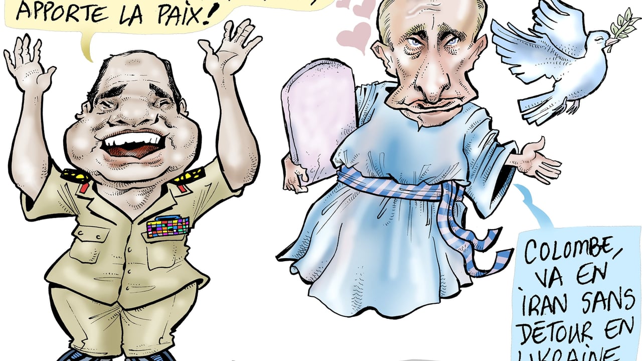 Al-Sissi verrait bien Poutine « mettre fin » au conflit moyen-oriental