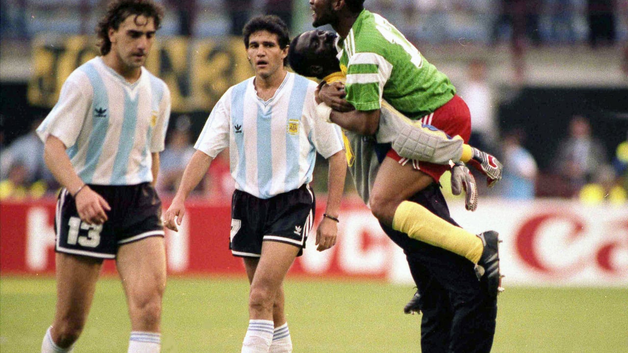Quand, au Mondial 1990, le Cameroun battait l’Argentine de Diego Maradona