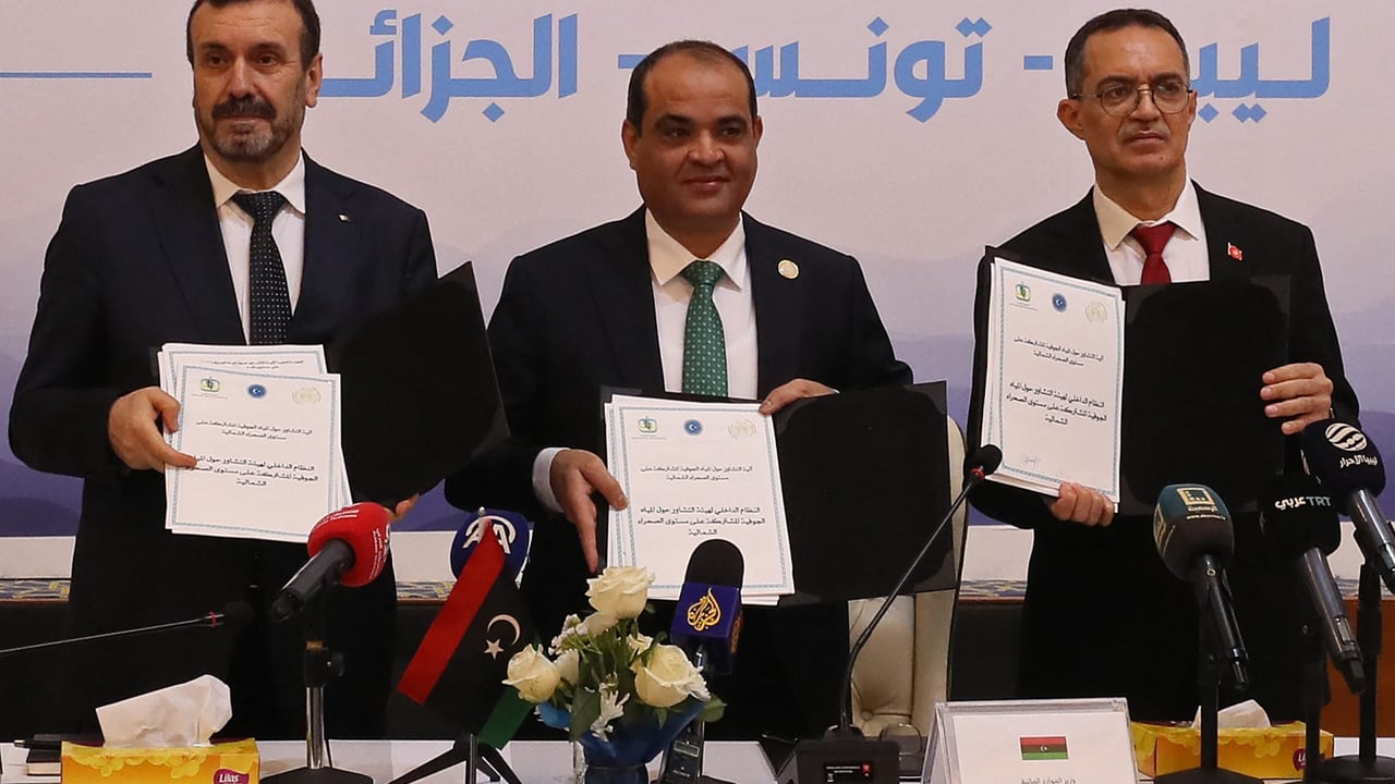 La Libye, l’Algérie et la Tunisie s’engagent à « une exploitation équitable » des eaux du Sahara