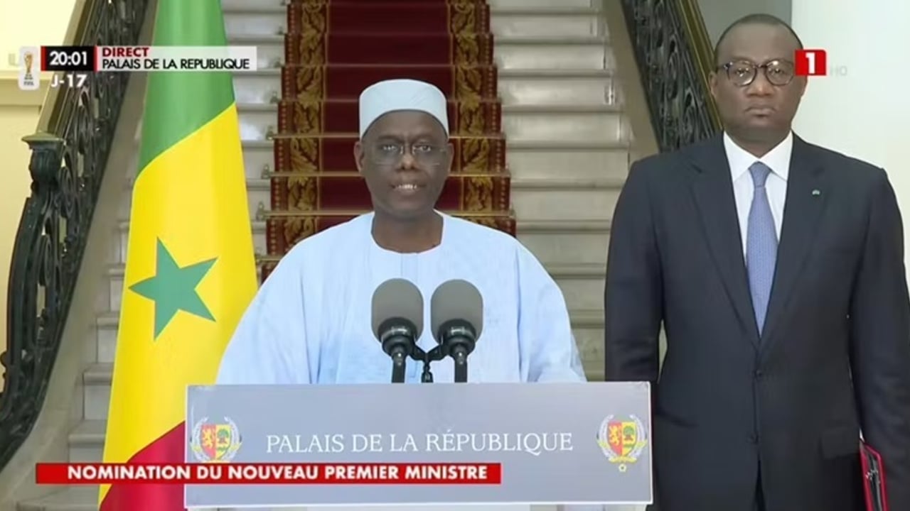 Au Sénégal, Ahmadou Al Aminou Mohamed Lô nommé Premier ministre après le limogeage de Sonko