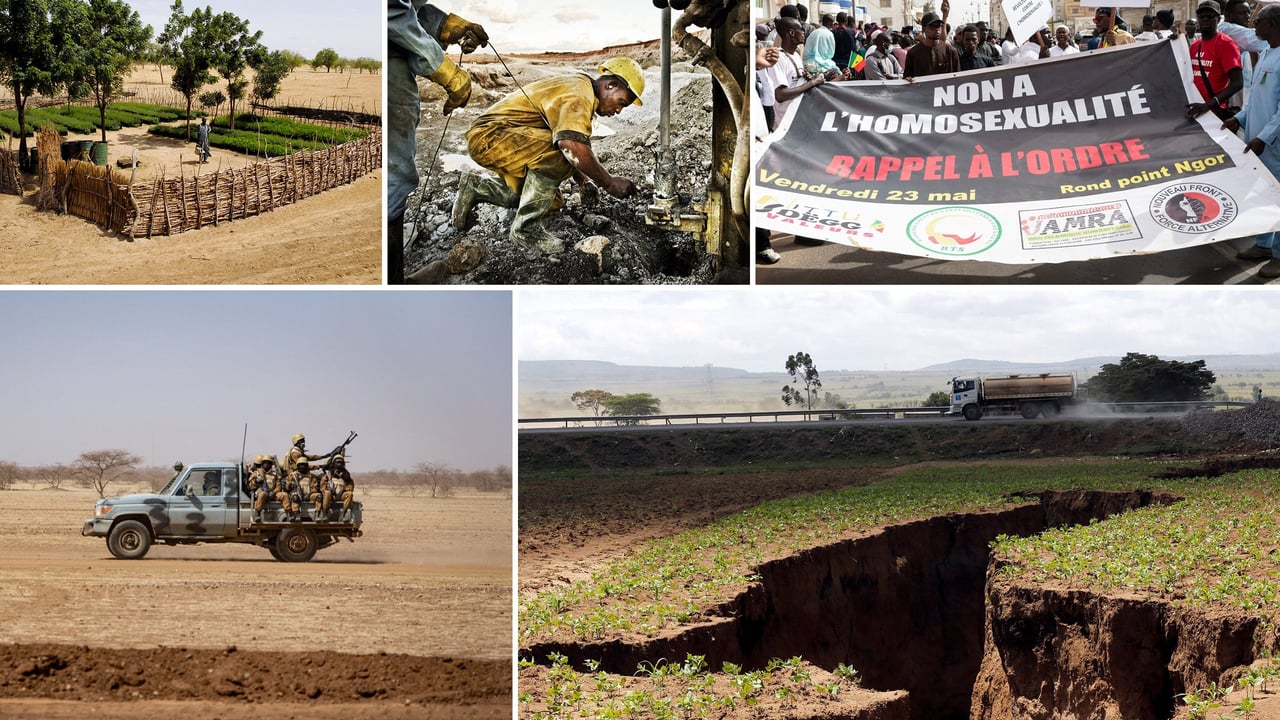 Homosexualité, guerre au Sahel et sécurité alimentaire : le best-of de nos infographies