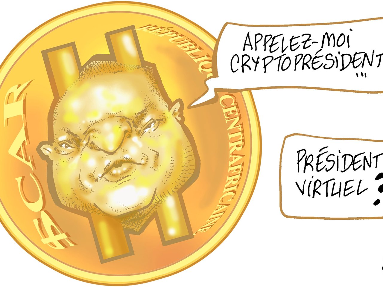 Faustin-Archange Touadéra lance le « $CAR », un étrange memecoin  centrafricain