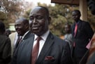 L’ancien président de la République centrafricaine, François Bozizé, à Bangui, le 27 janvier 2020. © FLORENT VERGNES/AFP