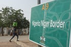 À la frontière entre le Niger et le Nigéria, à Jibia, le 17 février 2024. © Kola Sulaimon / AFP.