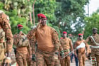 Ibrahim Traoré à Ouagadougou, le 20 octobre 2023. © Présidence du Faso