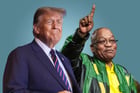 Donald Trump et Jacob Zuma. © (Montage JA) Gianluigi Guercia/AFP – Mike Segar/REUTERS
