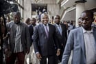 Corneille Nangaa, alors président de la Commission électorale de la RDC, à Kinshasa, le 29 décembre 2018. © Luis TATO/AFP