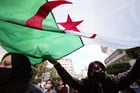 Marche, à Alger, le 8 mars 2021, à l’occasion de la Journée internationale des femmes. © Billel Bensalem/APP/NurPhoto/AFP