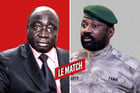 Cheick Mohamed Chérif Koné et Assimi Goïta. © Montage JA : DR ; Présidence Mali