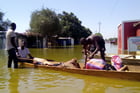 Inondations au Tchad. © Abdullaue Adem / Anadolu via AFP